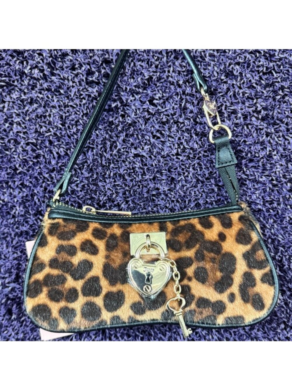Juicy Couture Leopard Shoulder Bag/Wristlet BNWT